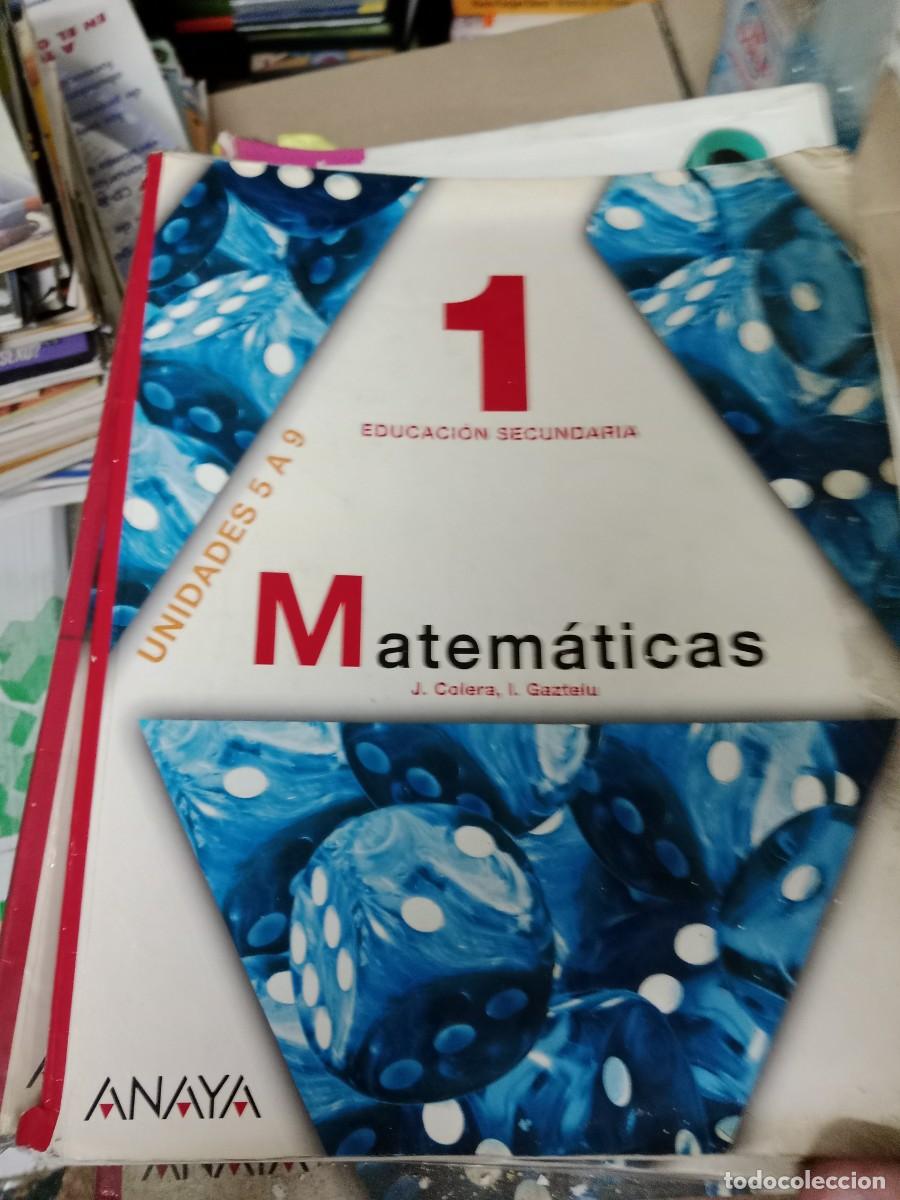 Libros de segunda mano: M LIBRO DE TEXTO MATEMATICAS 1 ESO ANAYA - Foto 1