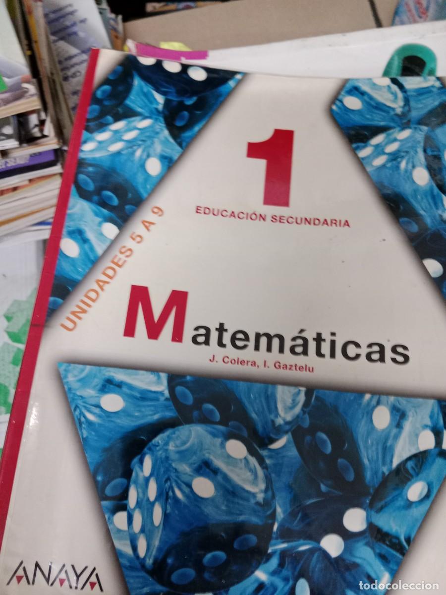 Libros de segunda mano: M LIBRO DE TEXTO MATEMATICAS 1 ESO ANAYA - Foto 1