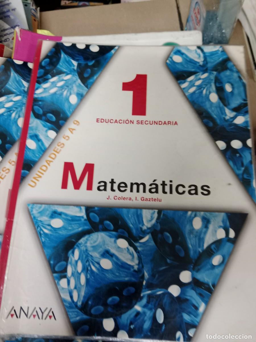 Libros de segunda mano: M LIBRO DE TEXTO MATEMATICAS 1 ESO ANAYA - Foto 1