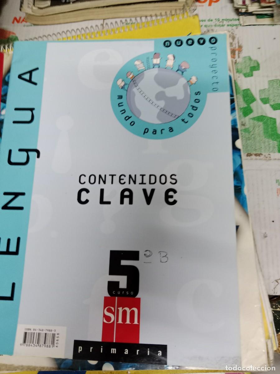 Libros de segunda mano: M LIBRO DE TEXTO LENGUA 5 PRIMARIA CONTENIDOS CLAVE - Foto 1