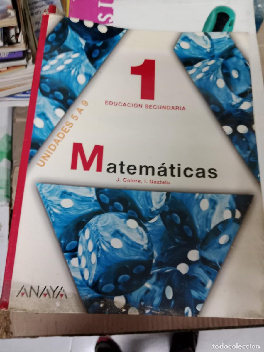 Libros de segunda mano: M LIBRO DE TEXTO MATEMATICAS 1 ESO ANAYA - Foto 1