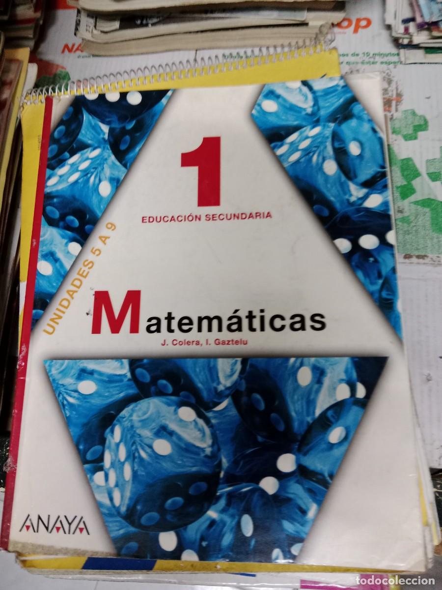 Libros de segunda mano: M LIBRO DE TEXTO MATEMATICAS 1 ESO ANAYA - Foto 1