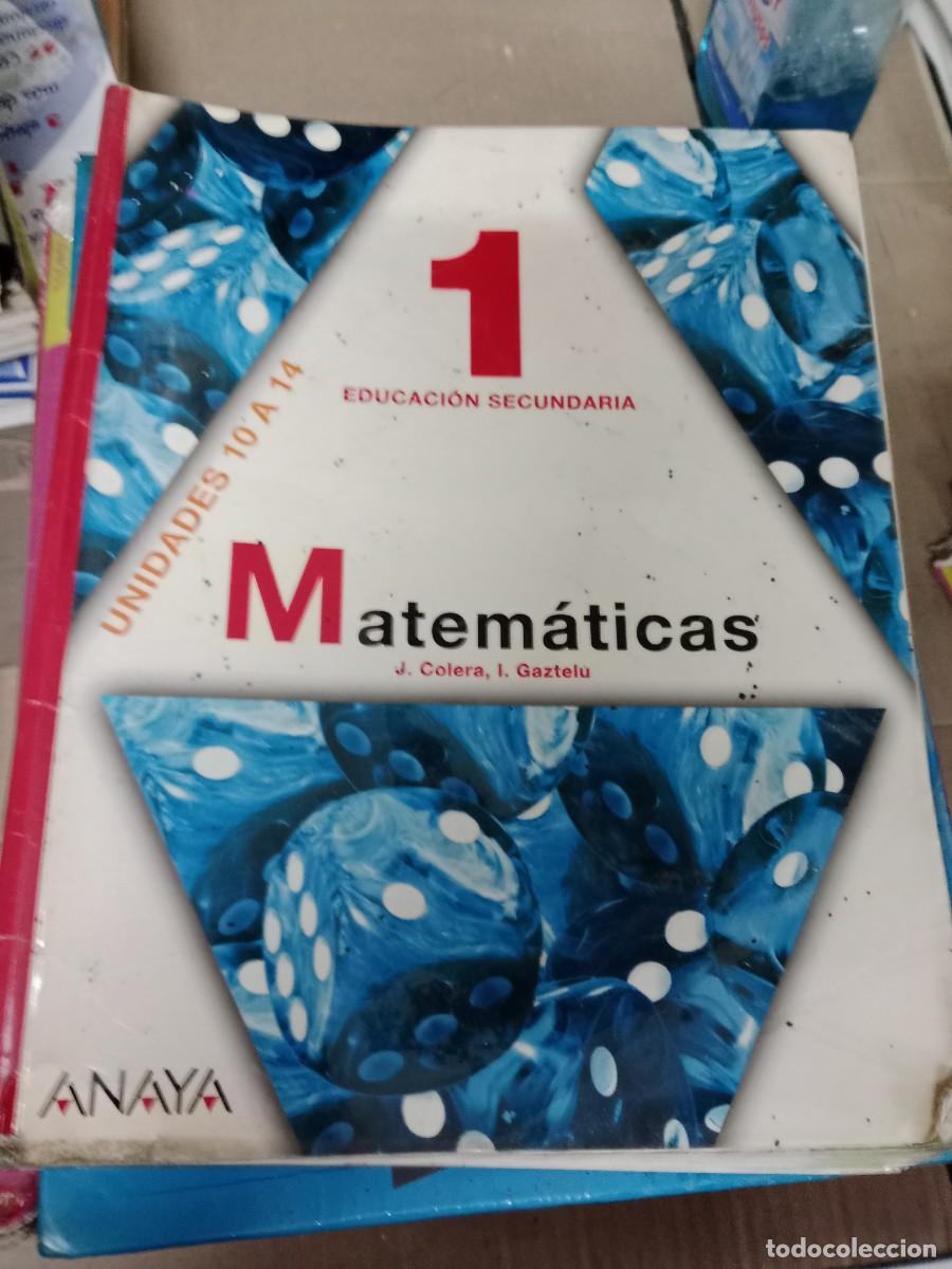 Libros de segunda mano: M LIBRO DE TEXTO MATEMATICAS 1 ESO ANAYA - Foto 1