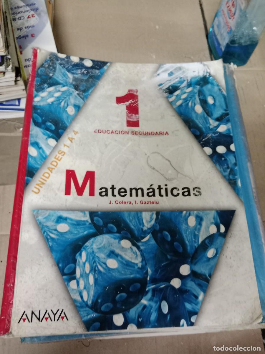 Libros de segunda mano: M LIBRO DE TEXTO MATEMATICAS 1 ESO ANAYA - Foto 1