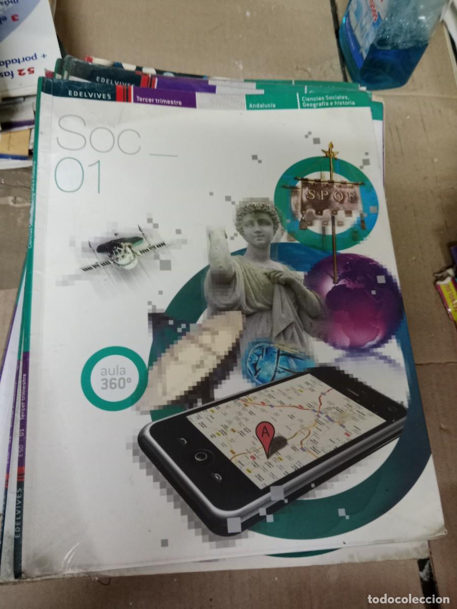 Libros de segunda mano: M LIBRO DE TEXTO SOC 1 AULA - Foto 1