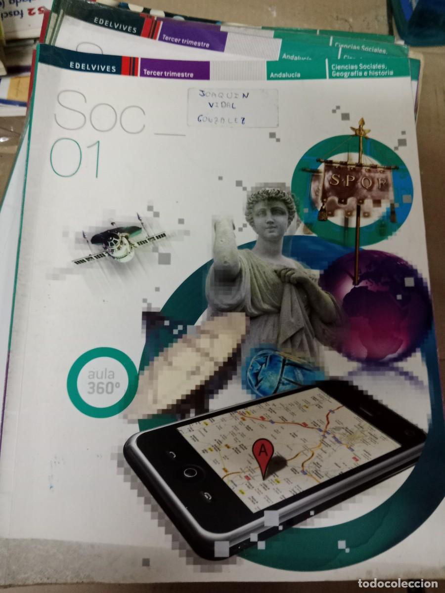 Libros de segunda mano: M LIBRO DE TEXTO SOC 1 AULA - Foto 1