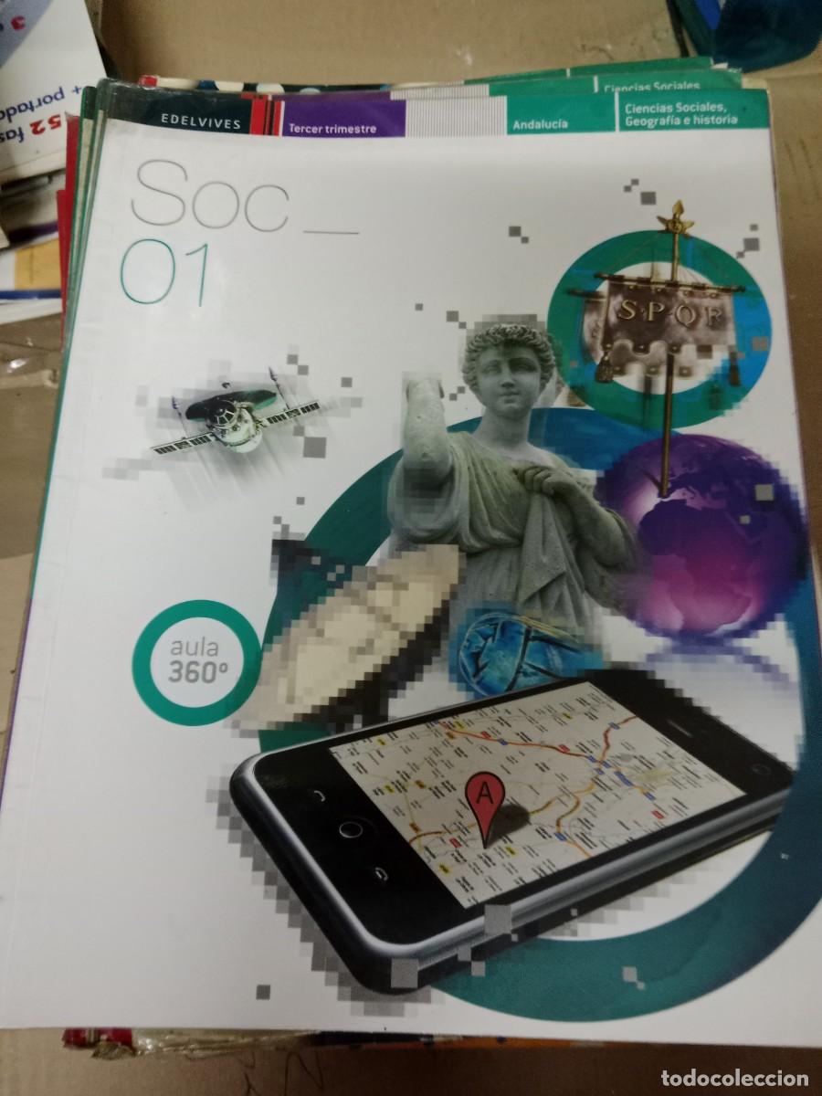 Libros de segunda mano: M LIBRO DE TEXTO SOC 1 AULA - Foto 1