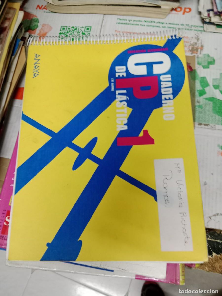 Libros de segunda mano: M LIBRO DE TEXTO CUADERNO DE PLASTICA 1 ANAYA - Foto 1
