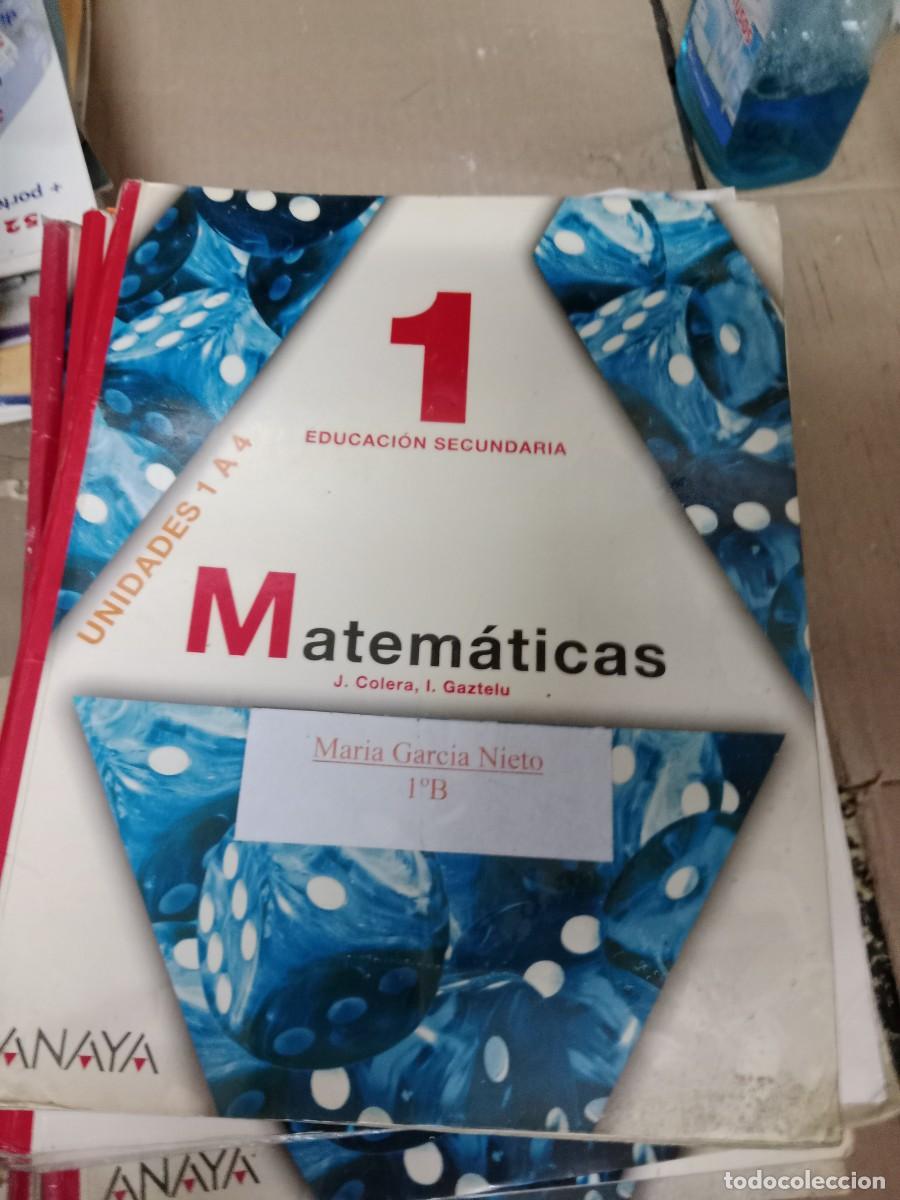 Libros de segunda mano: M LIBRO DE TEXTO MATEMATICAS 1 ESO ANAYA - Foto 1