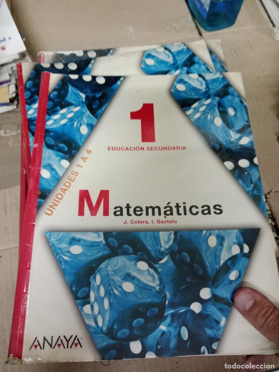 Libros de segunda mano: M LIBRO DE TEXTO MATEMATICAS 1 ESO ANAYA - Foto 1