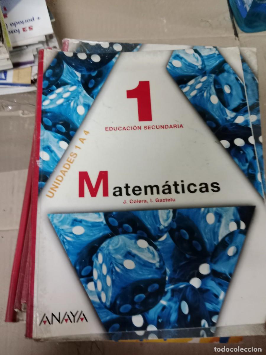 Libros de segunda mano: M LIBRO DE TEXTO MATEMATICAS 1 ESO ANAYA - Foto 1