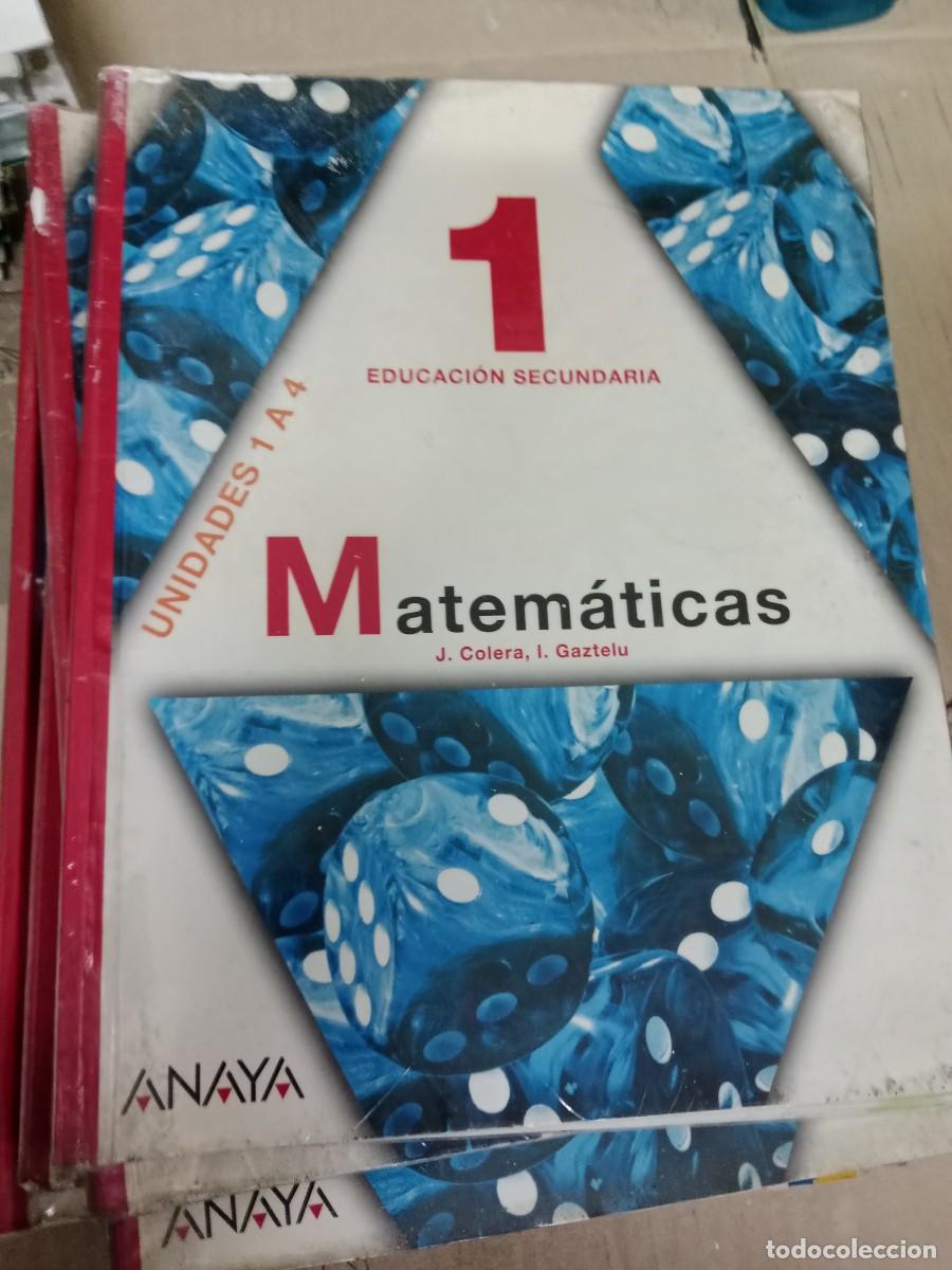 Libros de segunda mano: M LIBRO DE TEXTO MATEMATICAS 1 ESO ANAYA - Foto 1