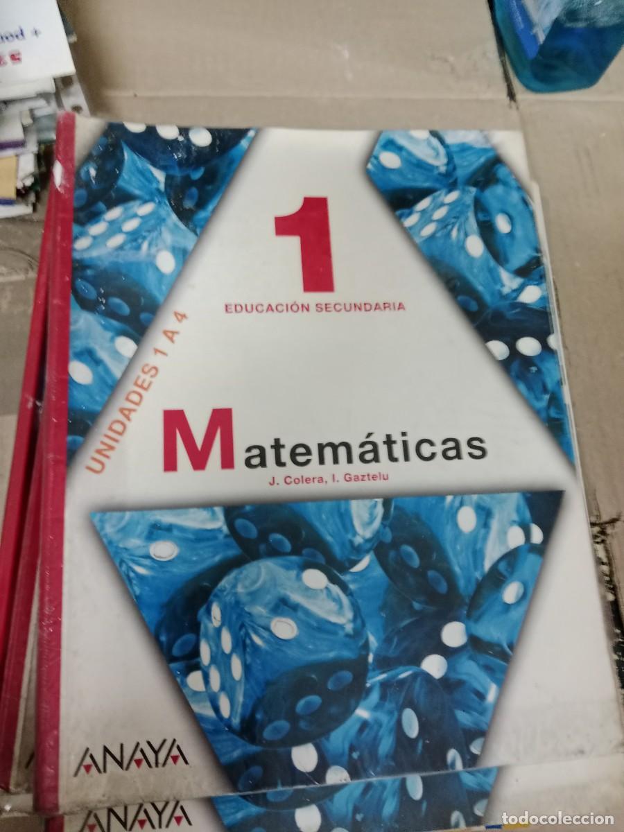 Libros de segunda mano: M LIBRO DE TEXTO MATEMATICAS 1 ESO ANAYA - Foto 1