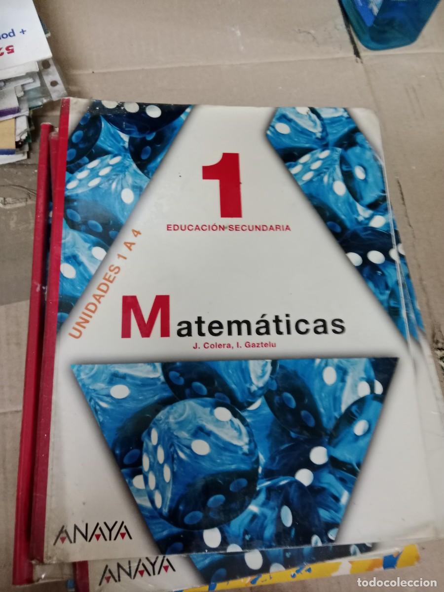 Libros de segunda mano: M LIBRO DE TEXTO MATEMATICAS 1 ESO ANAYA - Foto 1