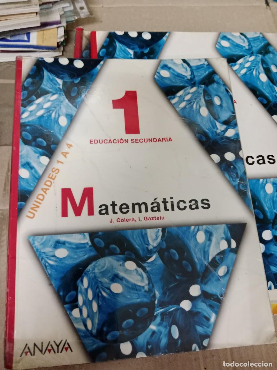Libros de segunda mano: M LIBRO DE TEXTO MATEMATICAS 1 ESO ANAYA - Foto 1