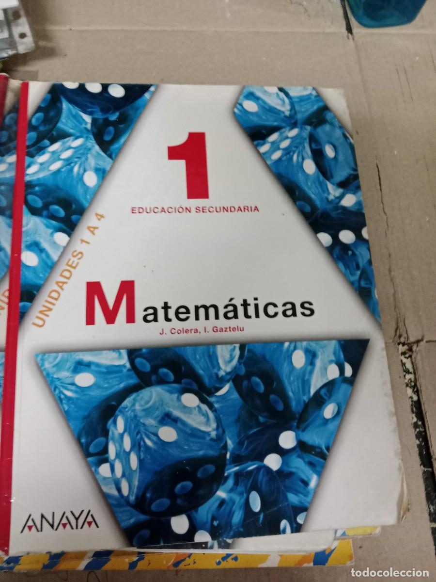 Libros de segunda mano: M LIBRO DE TEXTO MATEMATICAS 1 ESO ANAYA - Foto 1