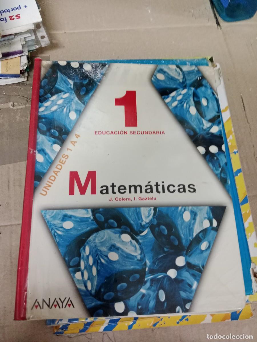 Libros de segunda mano: M LIBRO DE TEXTO MATEMATICAS 1 ESO ANAYA - Foto 1