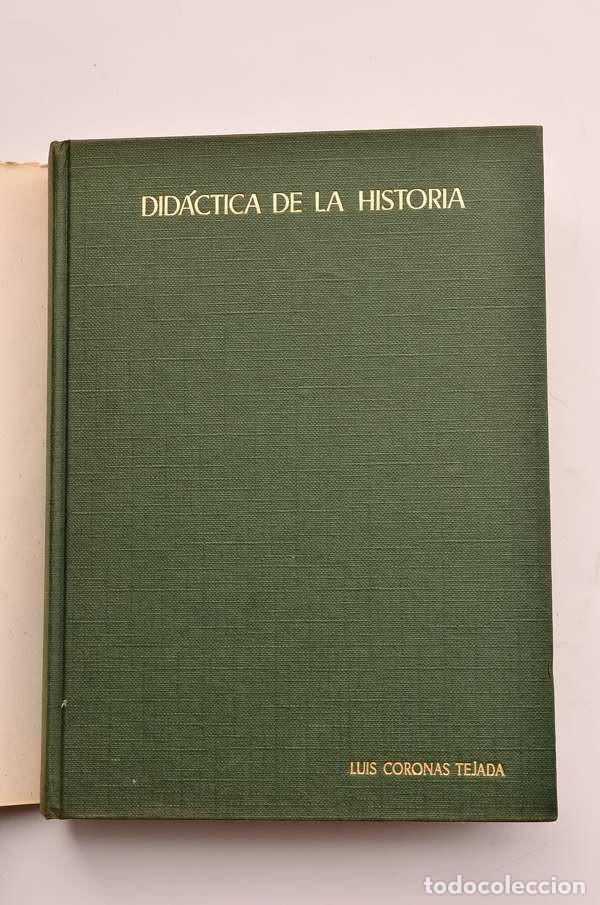 Libros de segunda mano: Did&aacute;ctica de la historia - CORONAS TEJADA, Luis - Foto 2