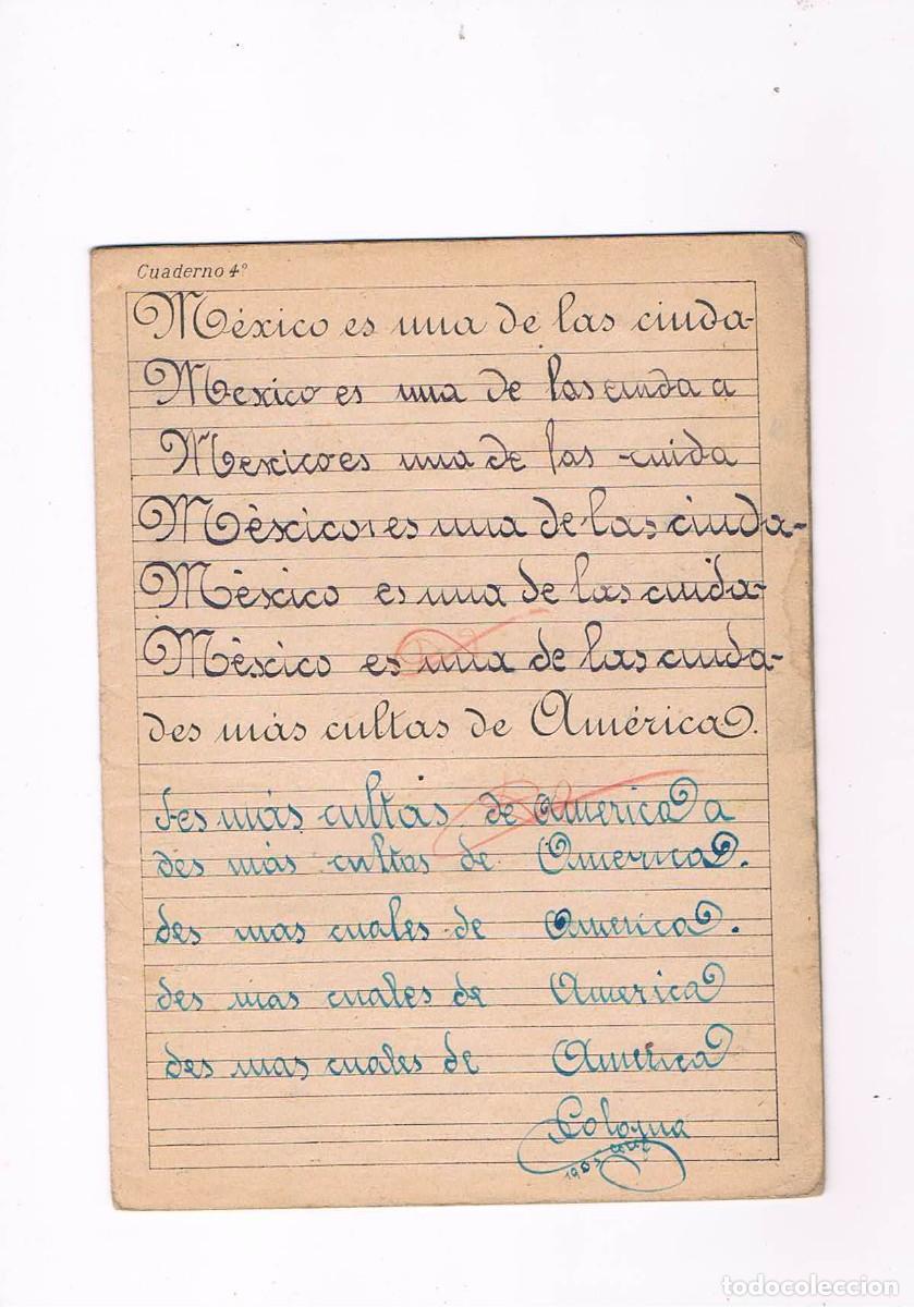 Libros de segunda mano: Cuaderno escolar antiguo sin pastas - Foto 1