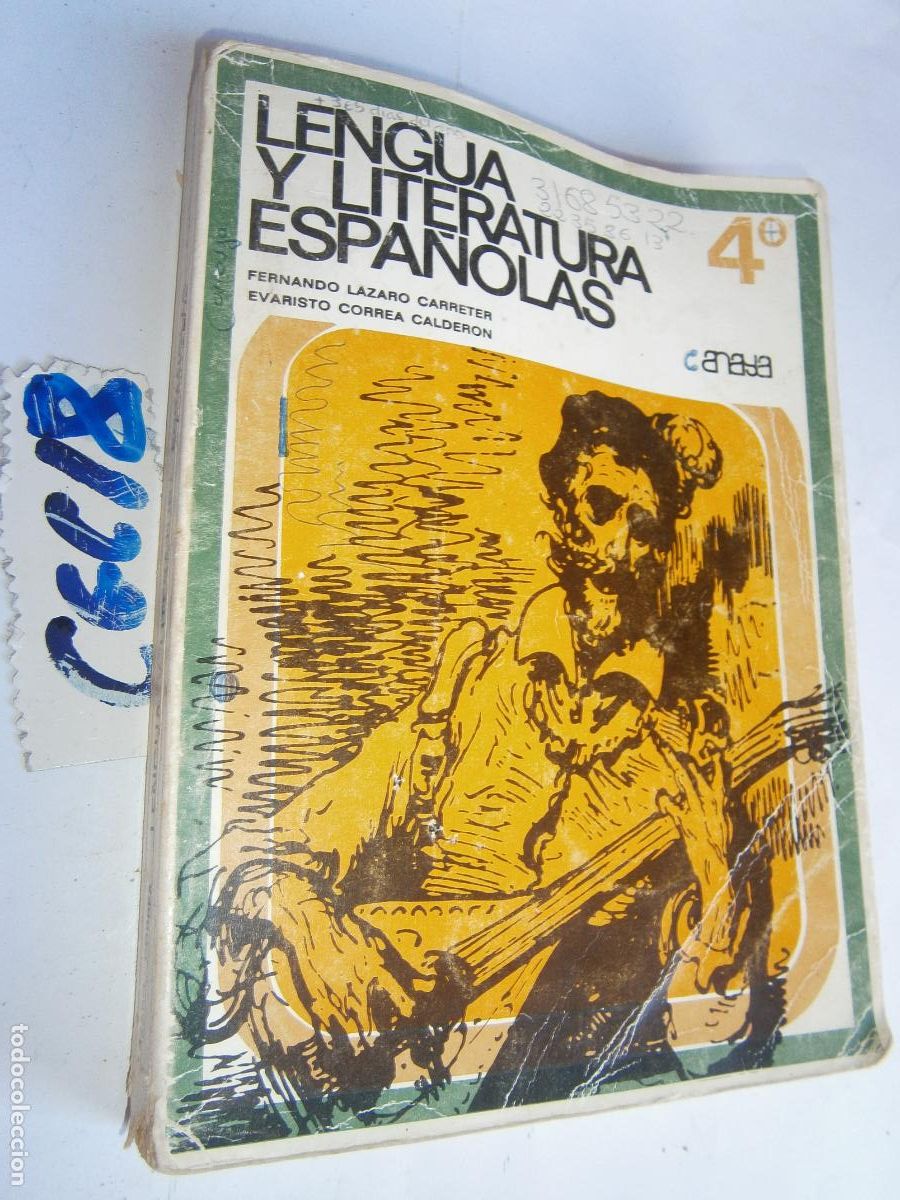 Libros de segunda mano: ANTIGUO LIBRO DE TEXTO - LENGUA Y LITERATURA ESPA&Ntilde;OLAS 4&ordm; - Foto 1