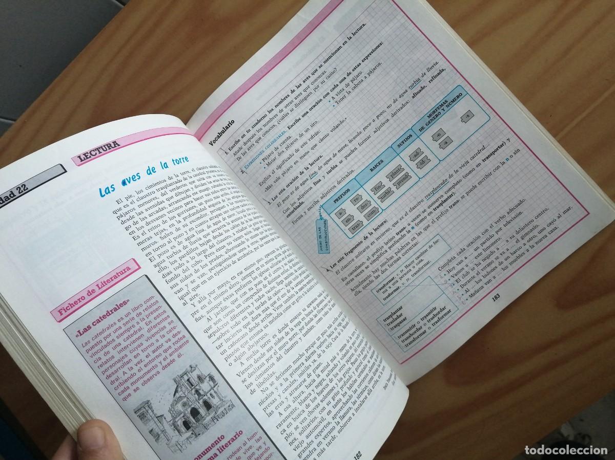 Libros de segunda mano: LIBRO DE TEXTO E. G. B. -LENGUAJE 8 - SANTILLANA - Foto 3