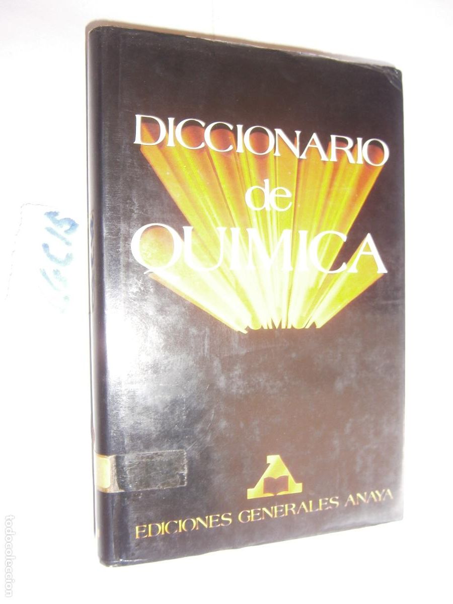 Libros de segunda mano: ANTIGUO LIBRO DE TEXTO - DICCIONARIO DE QUIMICA - Foto 1