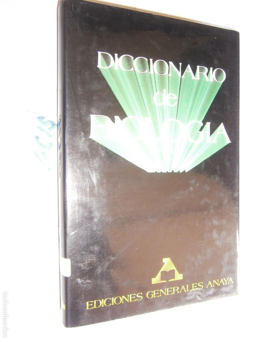 Libros de segunda mano: ANTIGUO LIBRO DE TEXTO - DICCIONARIO DE BIOLOGIA - Foto 1