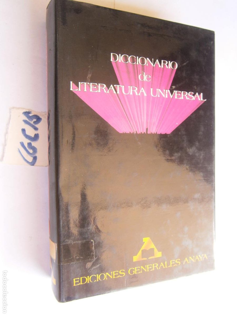 Libros de segunda mano: ANTIGUO LIBRO DE TEXTO - DICCIONARIO DE LITERATURA UNIVERSAL - Foto 1