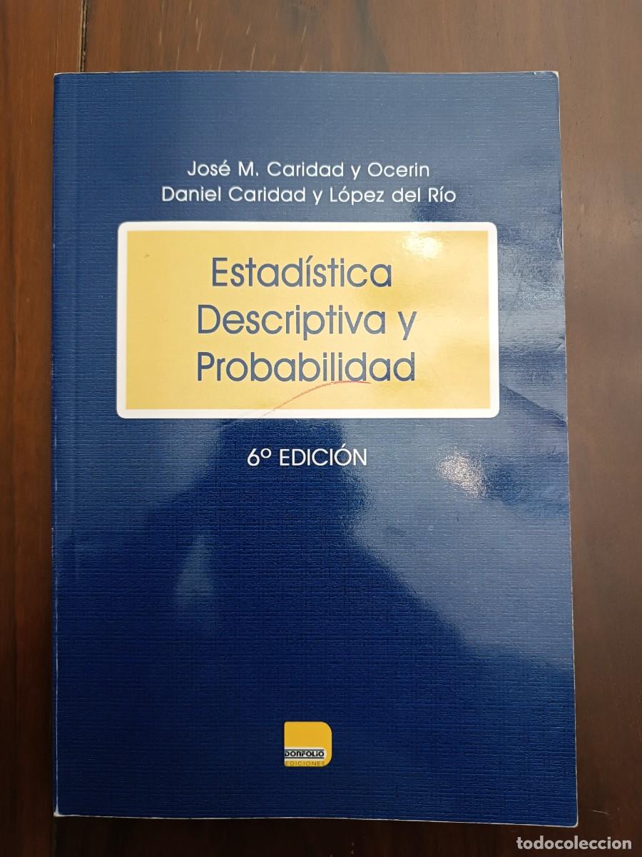 Libros de segunda mano: Estad&iacute;stica Descriptiva y Probabilidad 2019 - Foto 1