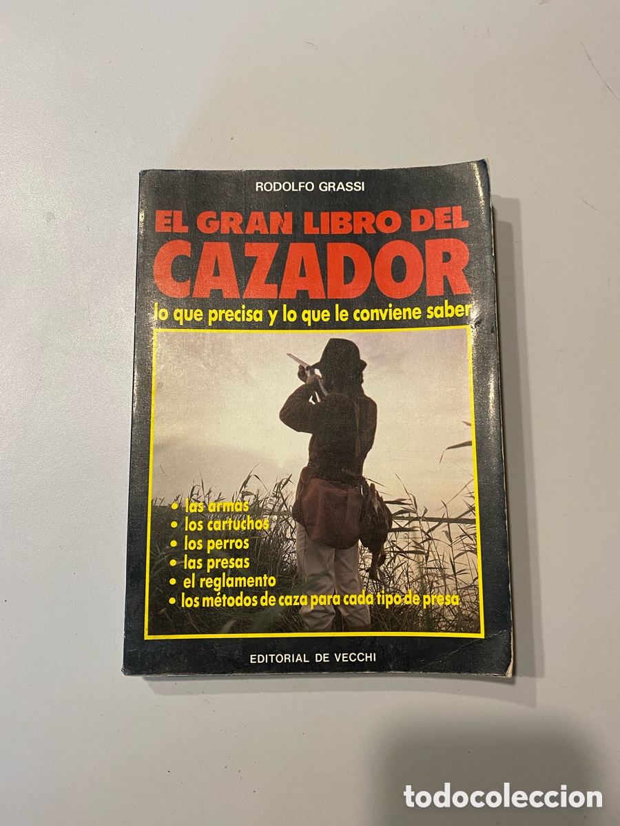 Libros de segunda mano: El gran libro del cazador (Rodolfo Grassi) // Editorial de Vecchi - Foto 1
