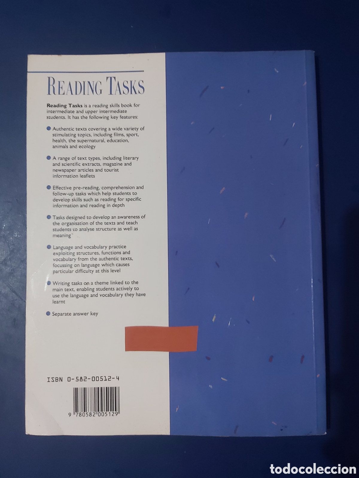 Libros de segunda mano: QUELA LIBRO. READING TASKS LONGMAN VVAA INGL&Eacute;S - Foto 3