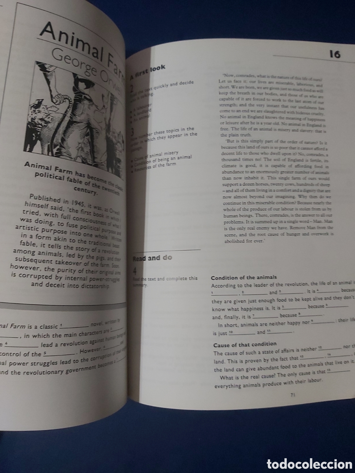Libros de segunda mano: QUELA LIBRO. READING TASKS LONGMAN VVAA INGL&Eacute;S - Foto 8