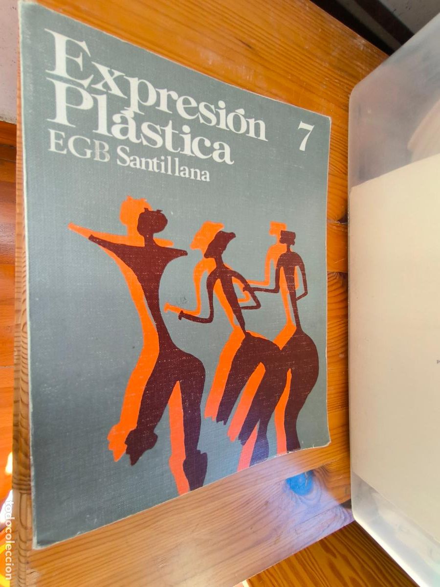 Libros de segunda mano: Expresi&oacute;n Pl&aacute;stica - 7&ordm; EGB - SANTILLANA - EGB porte 6 - Foto 1