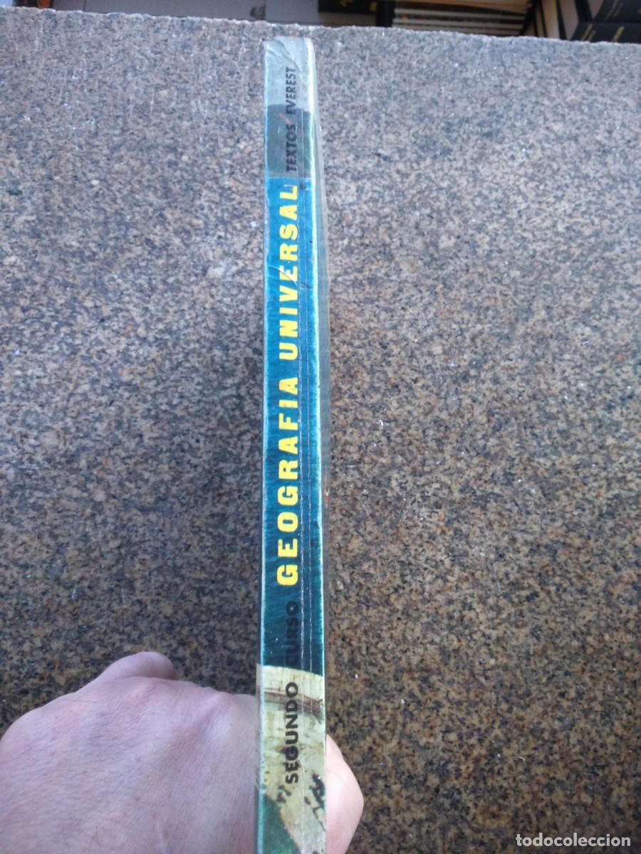 Libros de segunda mano: GEOGRAFIA UNIVERSAL -- SEGUNDO CURSO -- EVEREST 1970 -- - Foto 3