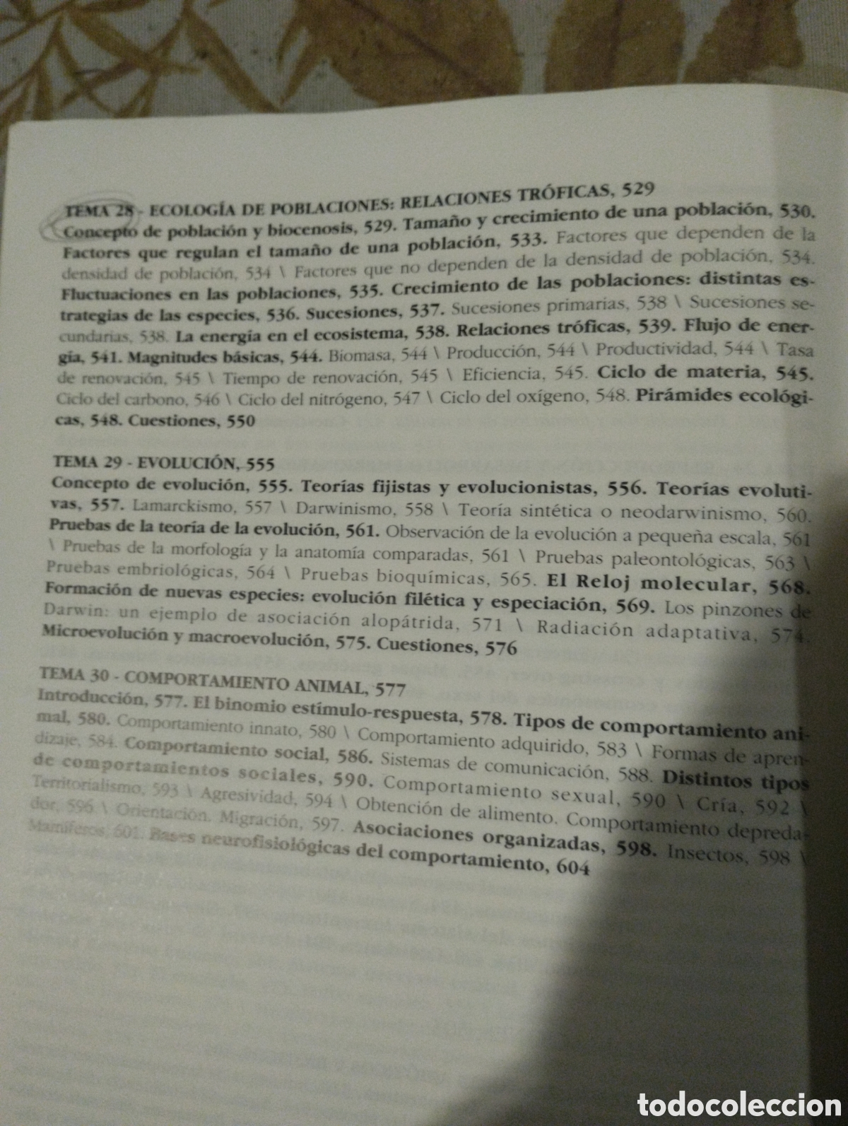 Libros de segunda mano: BIOLOG&Iacute;A COU MENCH&Uacute; ORTIZ DE LANZAGORTA - Foto 9