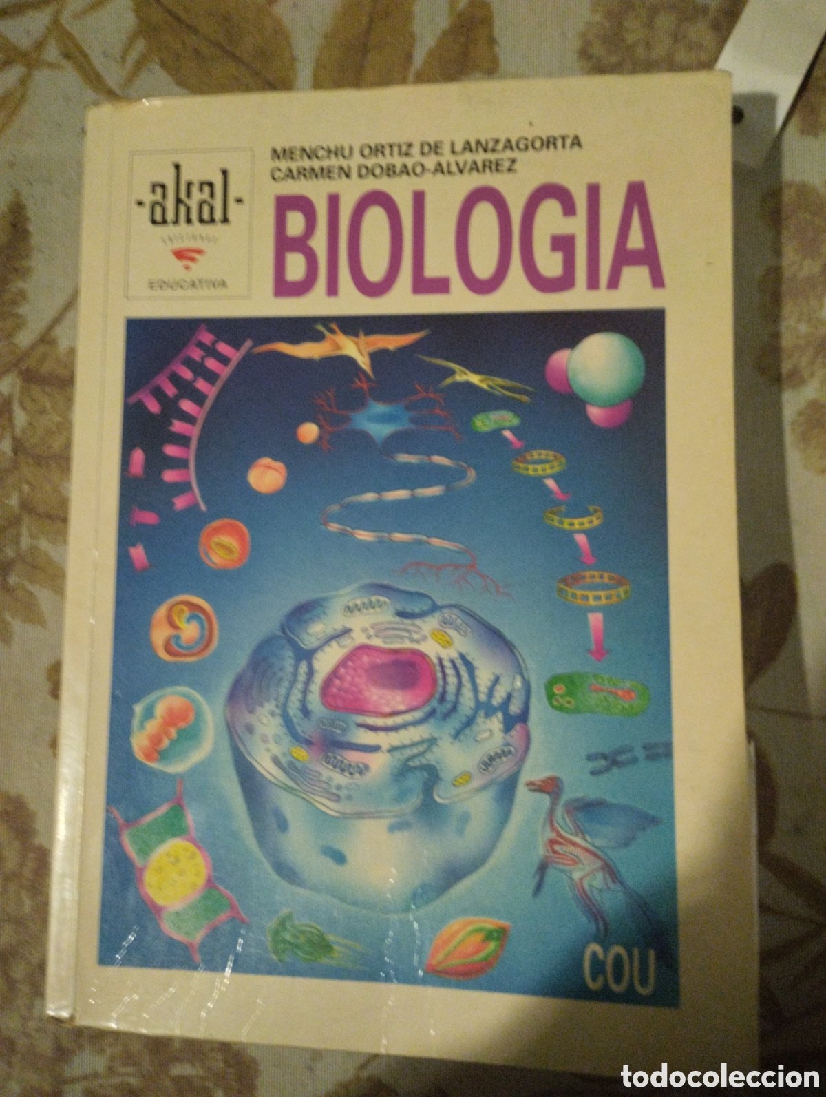 Libros de segunda mano: BIOLOG&Iacute;A COU MENCH&Uacute; ORTIZ DE LANZAGORTA - Foto 1