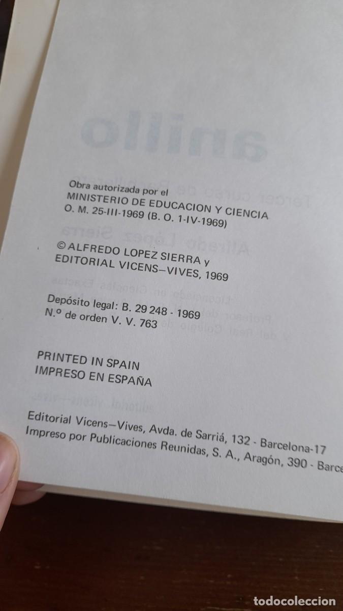 Libros de segunda mano: Libro anillo matem&aacute;ticas Vicens vives 3 bachillerato - Foto 3