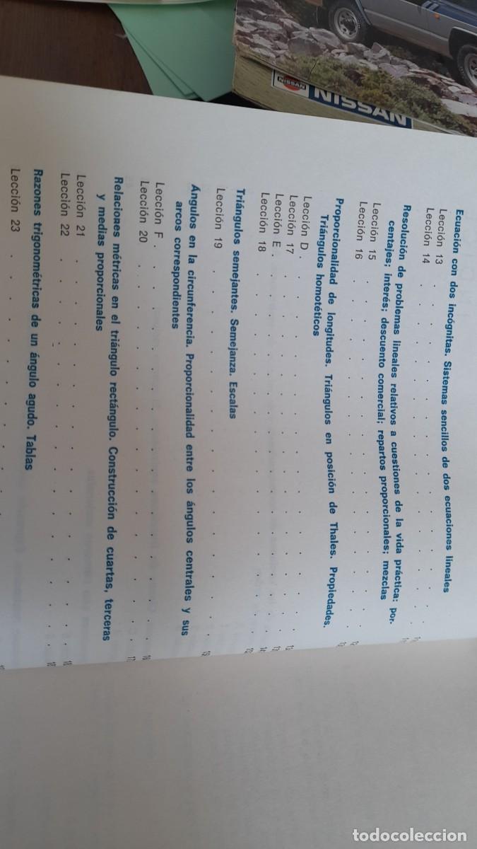 Libros de segunda mano: Libro anillo matem&aacute;ticas Vicens vives 3 bachillerato - Foto 5