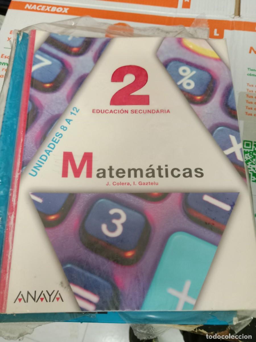 Libros de segunda mano: M LIBRO TEXTO MATEMATICAS 2 ESO ANAYA - Foto 1