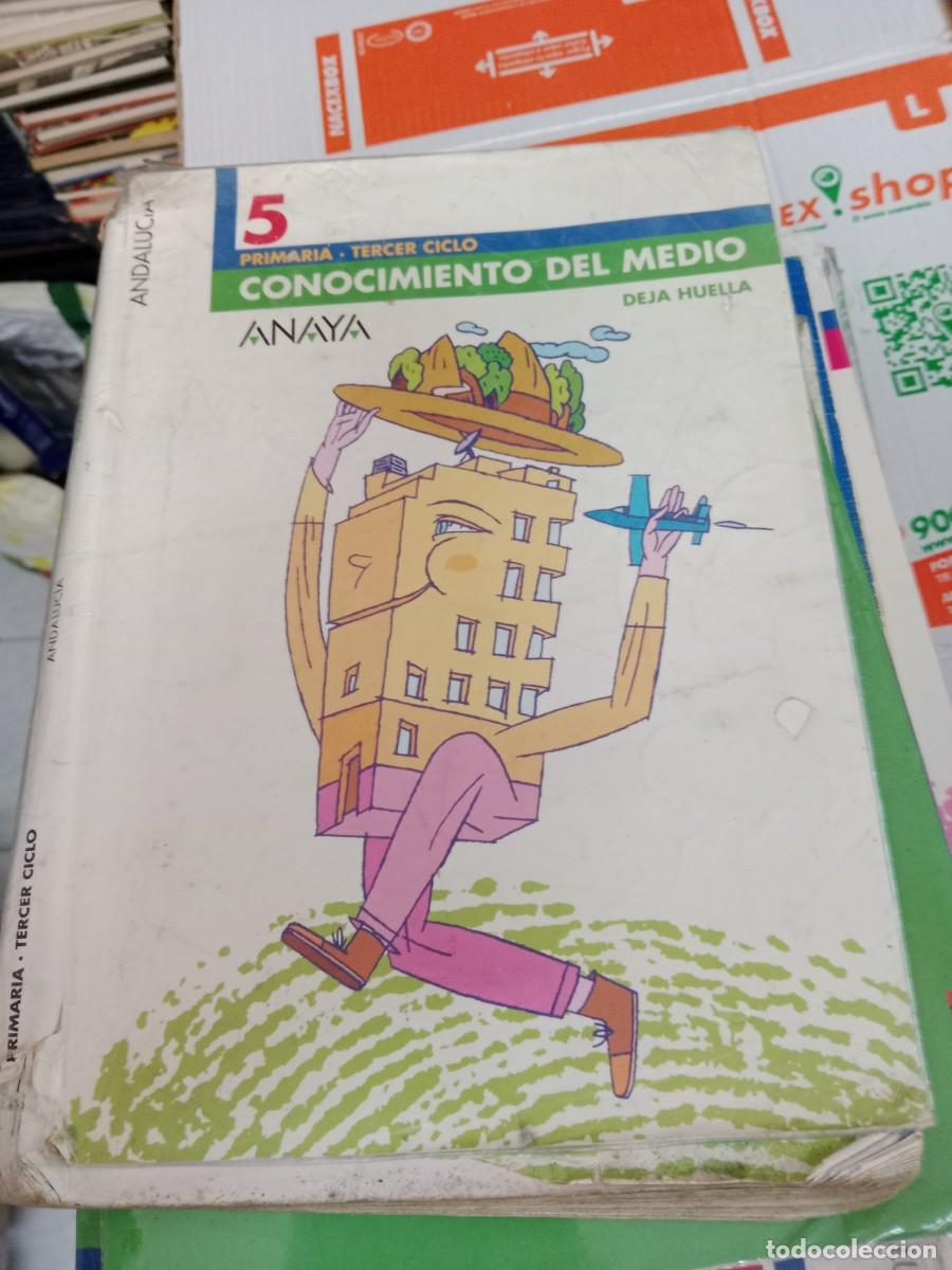 Libros de segunda mano: E-VAC LIBRO TEXTO CONOCIMIENTO DEL MEDIO ANAYA 5 PRIMARIA - Foto 1