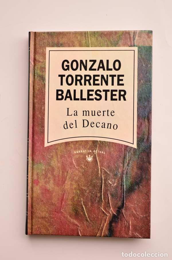 Libros de segunda mano: La muerte del Decano - TORRENTE BALLESTER, Gonzalo - Foto 1