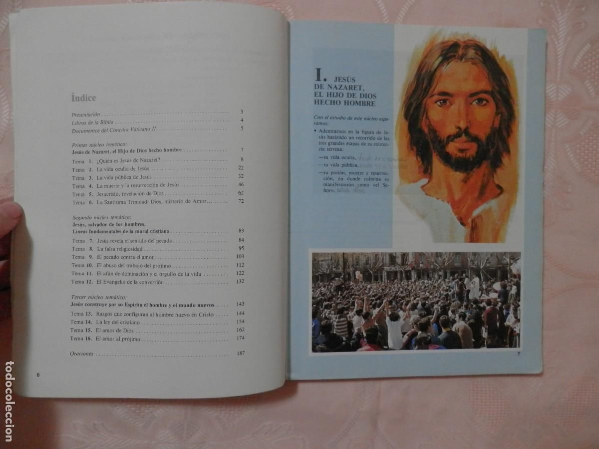 Libros de segunda mano: Dios a nuestro encuentro. Edelvives. 7 egb - Foto 3