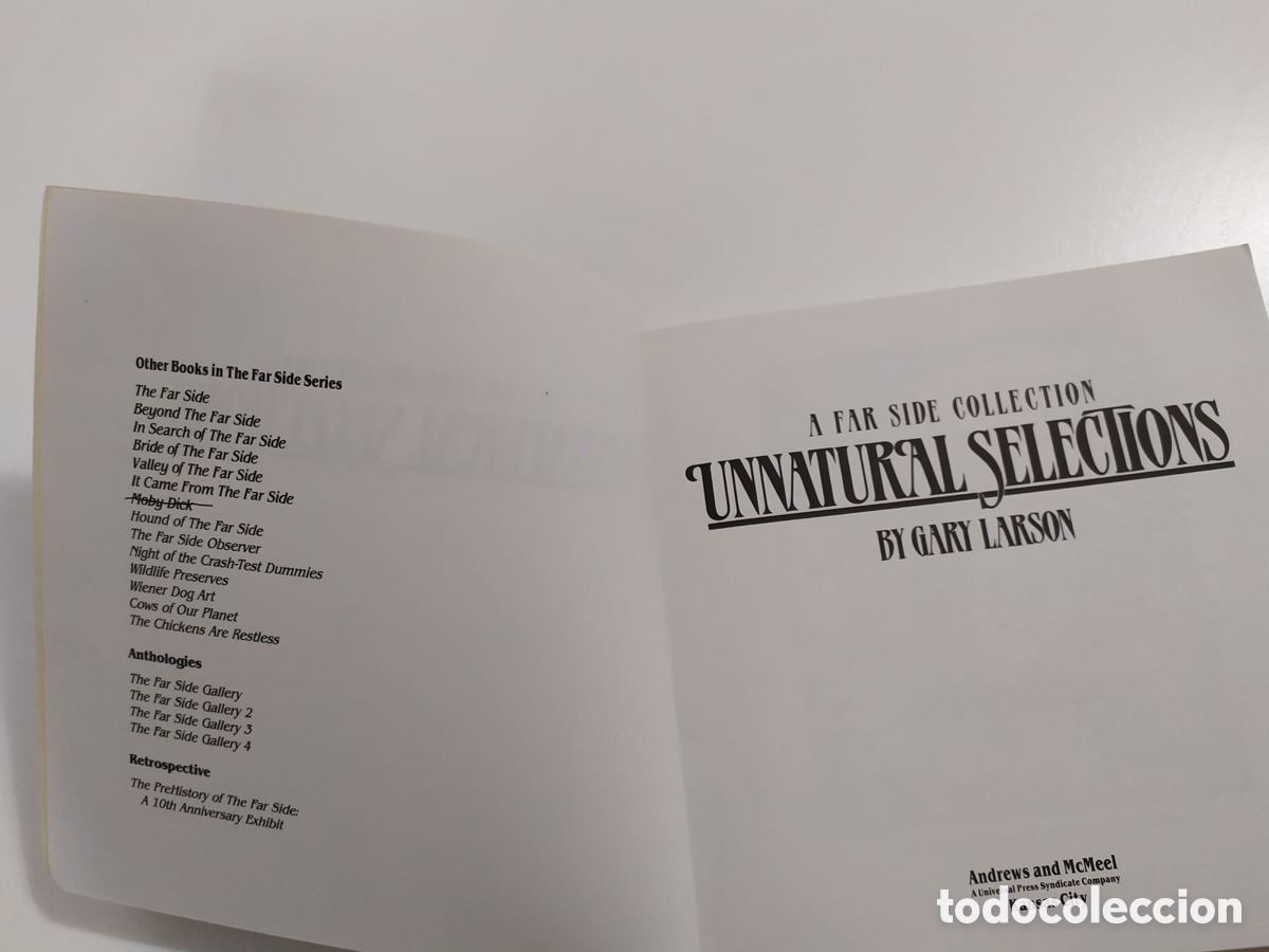Libros de segunda mano: Libro Unnatural selections de 1993 USA - Foto 6