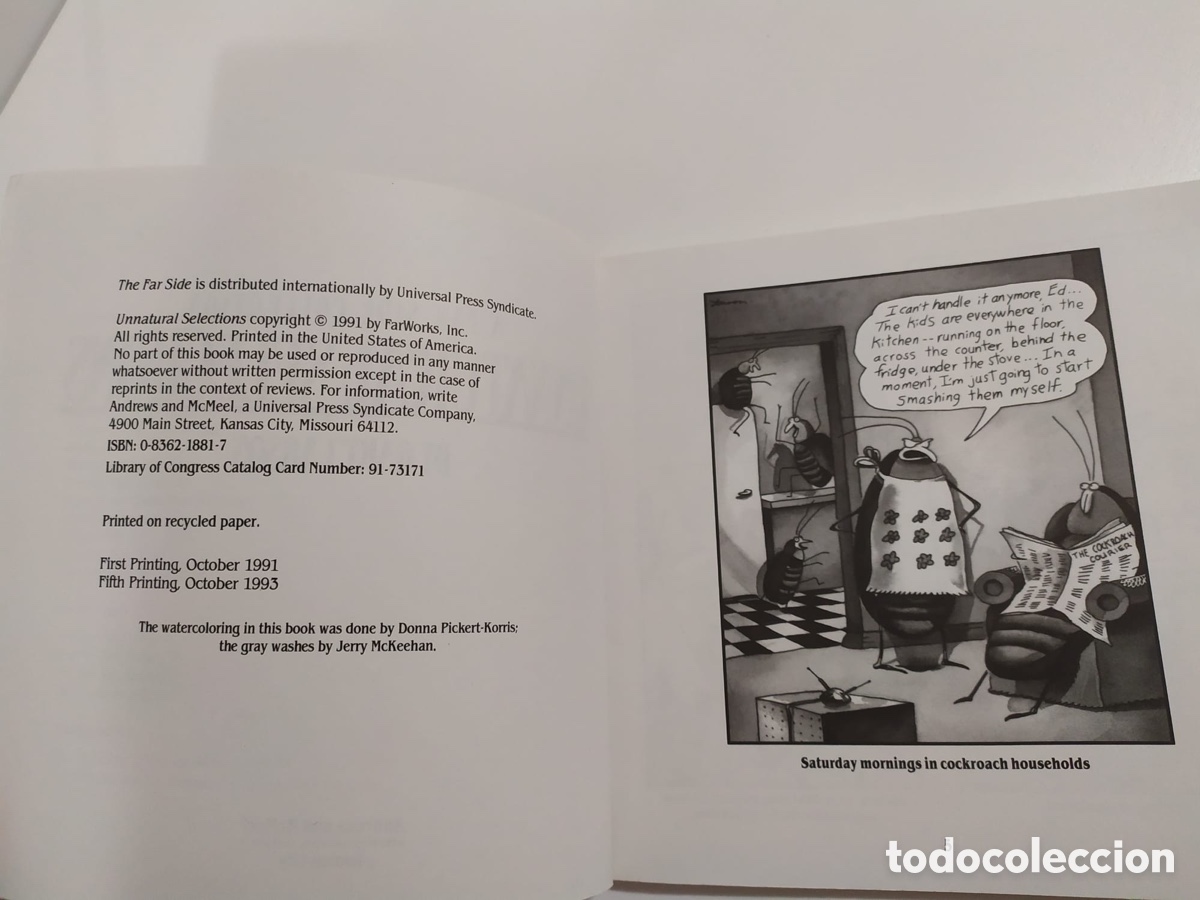 Libros de segunda mano: Libro Unnatural selections de 1993 USA - Foto 7