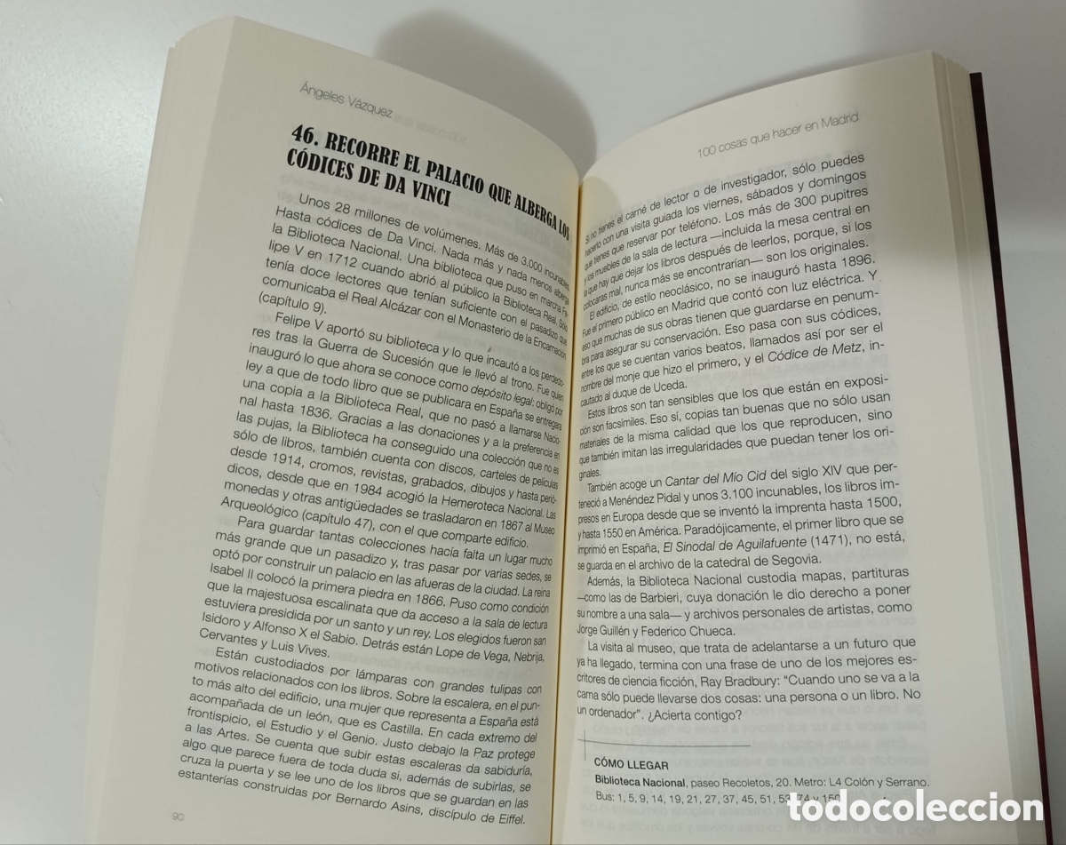 Libros de segunda mano: Libro &lsquo;100 cosas que hacer en Madrid&rsquo; - Foto 4