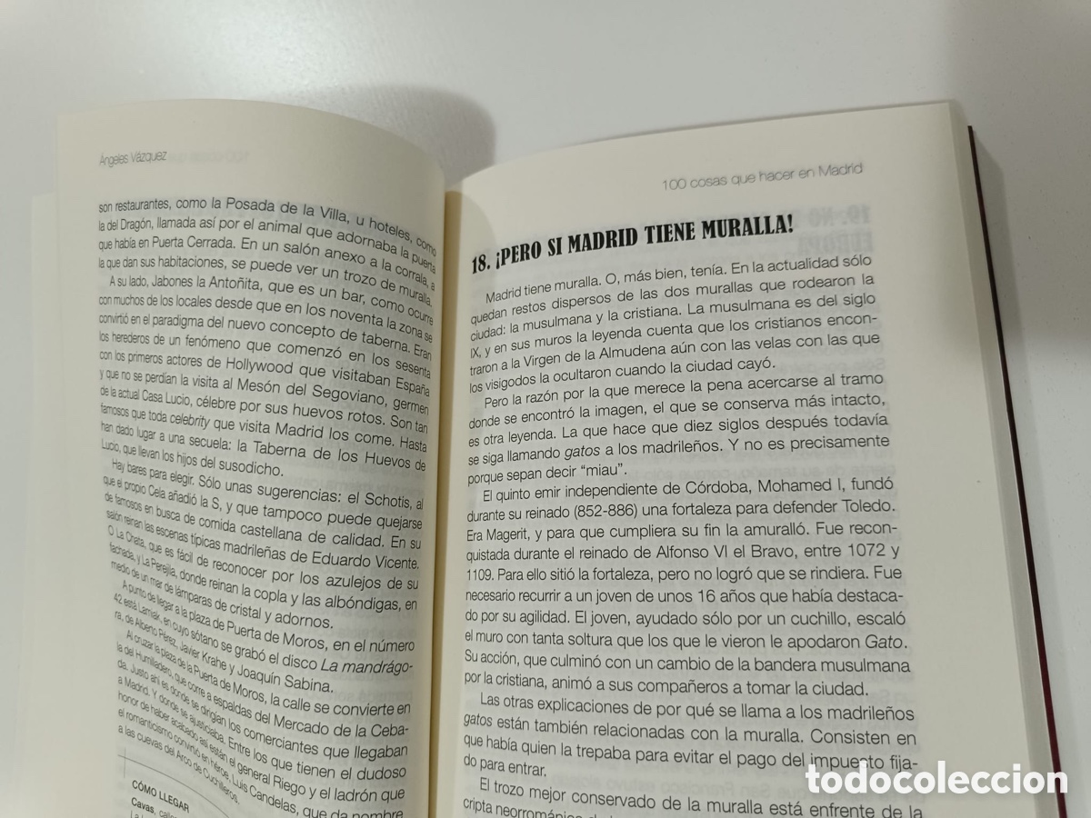 Libros de segunda mano: Libro &lsquo;100 cosas que hacer en Madrid&rsquo; - Foto 5