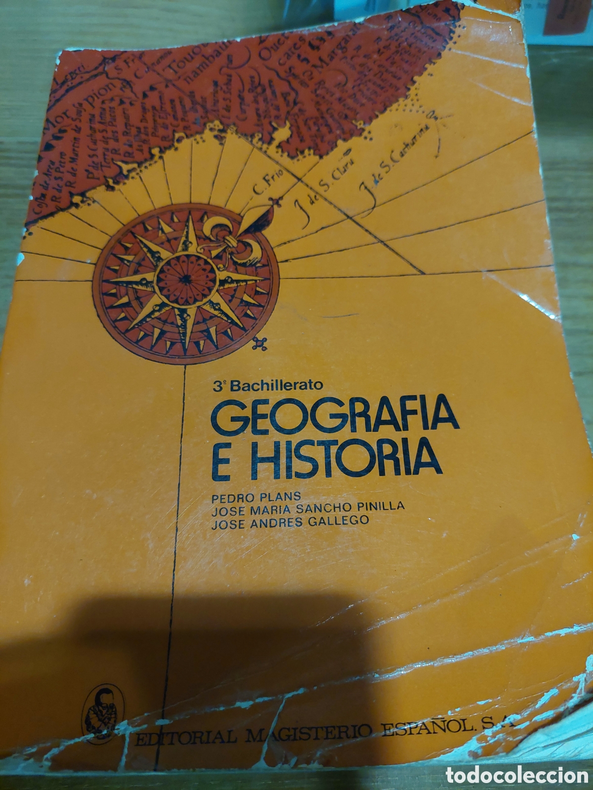 Second hand books: 1977 Editorial magisterio espa&ntilde;ol 3 bachillerato geograf&iacute;a e historia