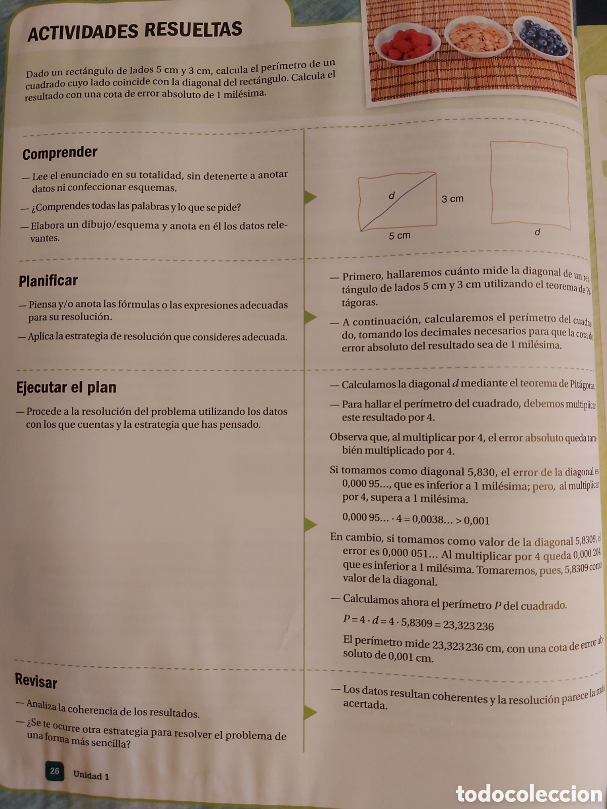 Libros de segunda mano: QUELA LIBRO. MATEM&Aacute;TICAS BLOQUE 1 4 ESO EDEB&Eacute; 2016 - Foto 4