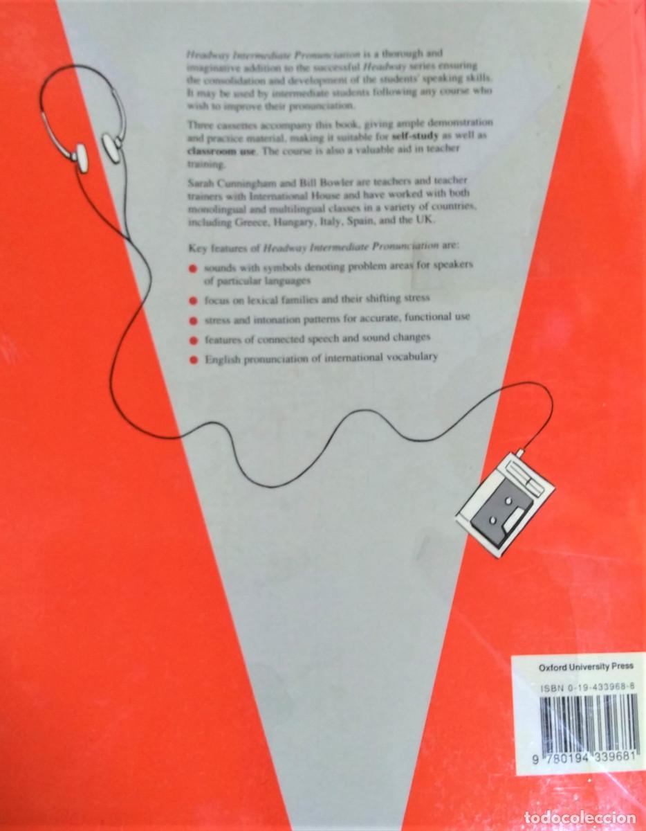 Libros de segunda mano: HEADWAY-INTERMEDIATE PRONUNCIATION-SARAH CUNNINGAM/BILL BOWLER - Foto 2