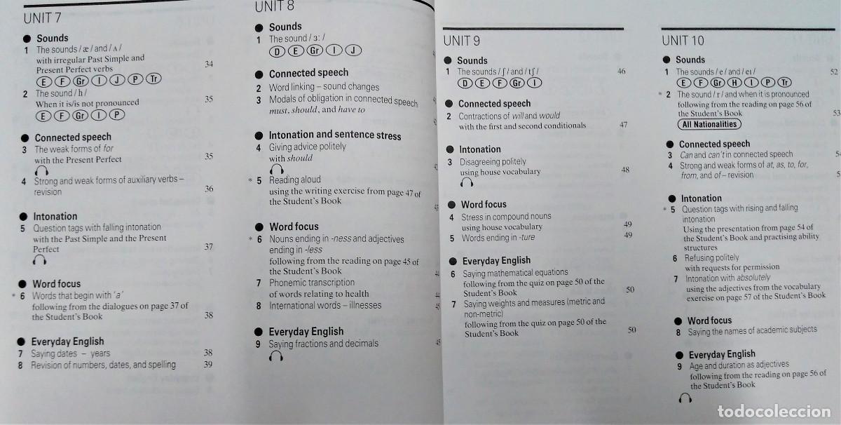 Libros de segunda mano: HEADWAY-INTERMEDIATE PRONUNCIATION-SARAH CUNNINGAM/BILL BOWLER - Foto 7
